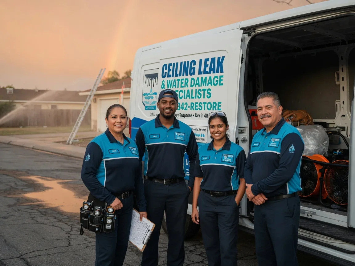 Ceiling Leak Cleanup company in Preston, OK